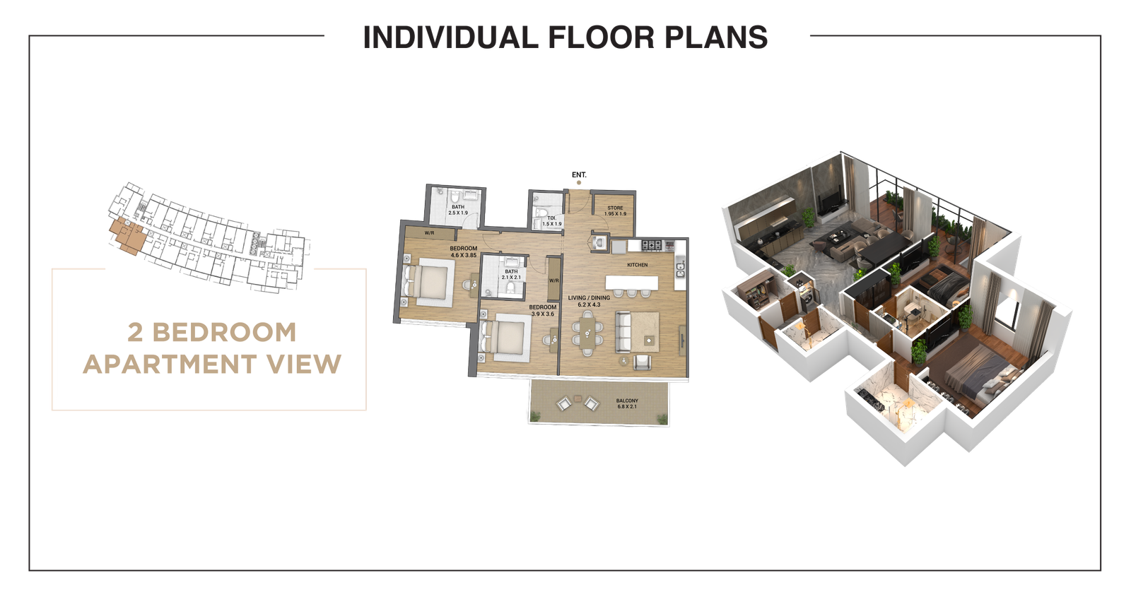 1 Bedroom Type B