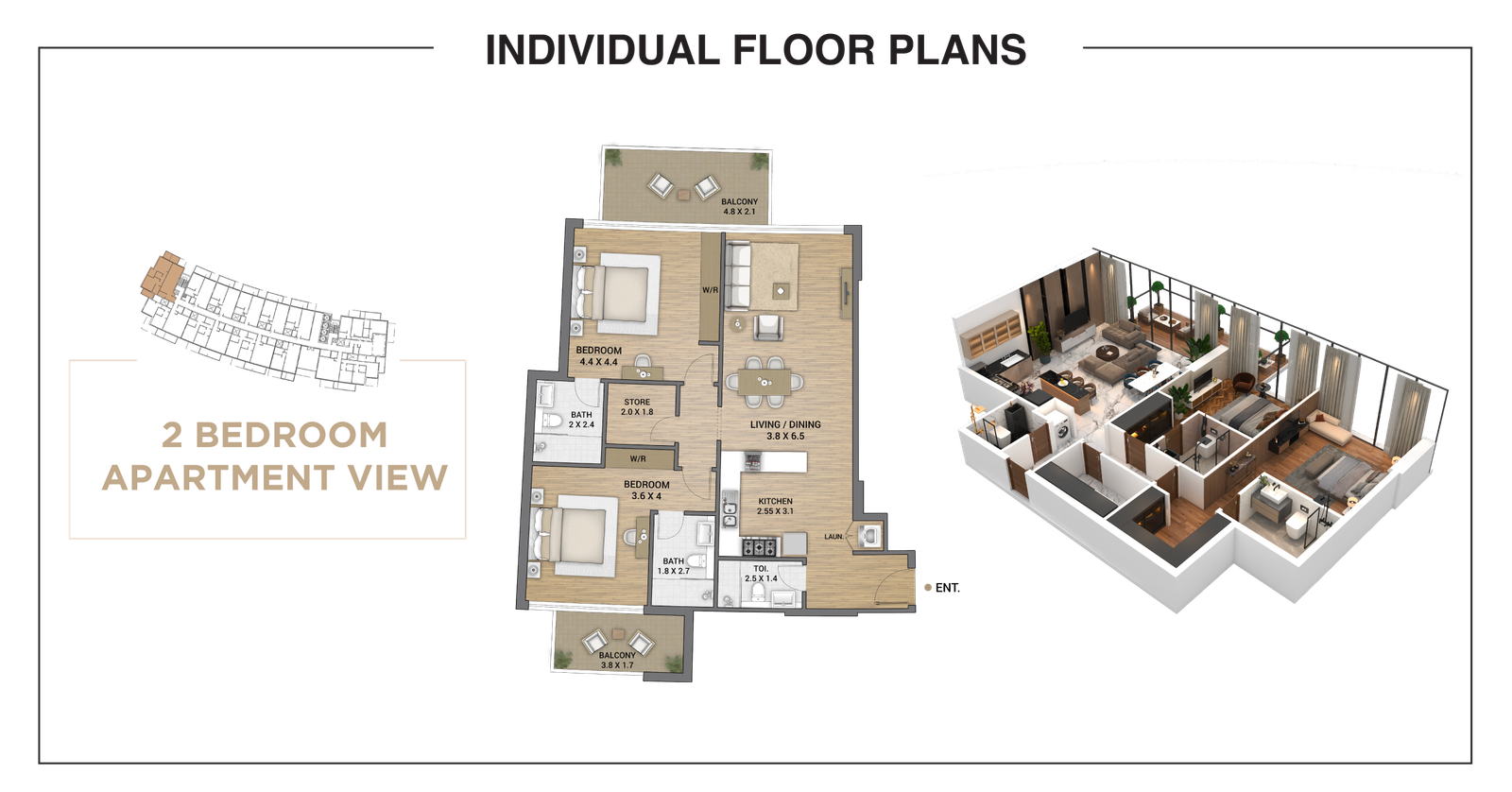 2 Bedroom Type C